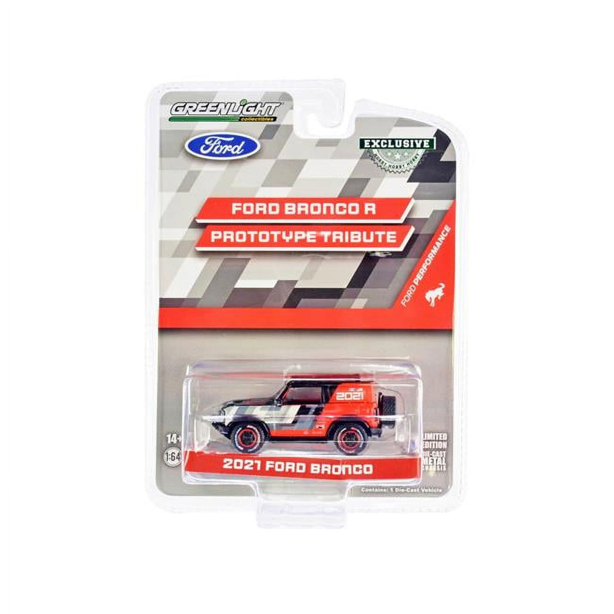 Black & Orange Diecast Model Car X2910