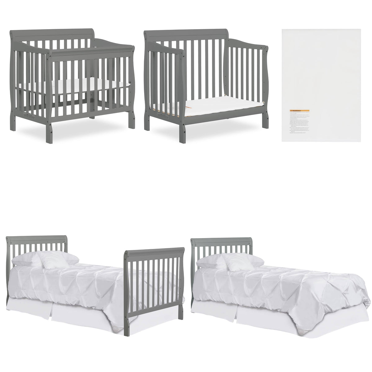 Convertible 4-in-1 Mini Crib M735
