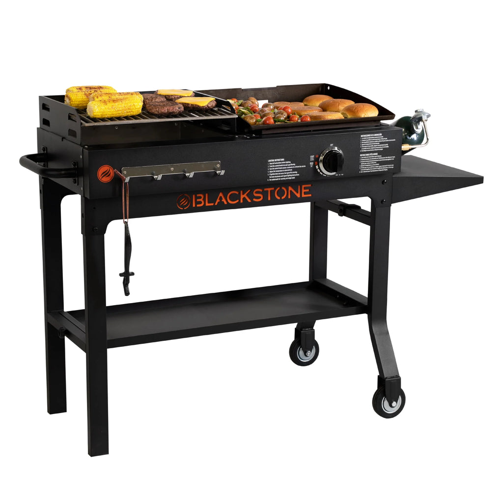 17 Griddle and Charcoal Grill Combo T8297