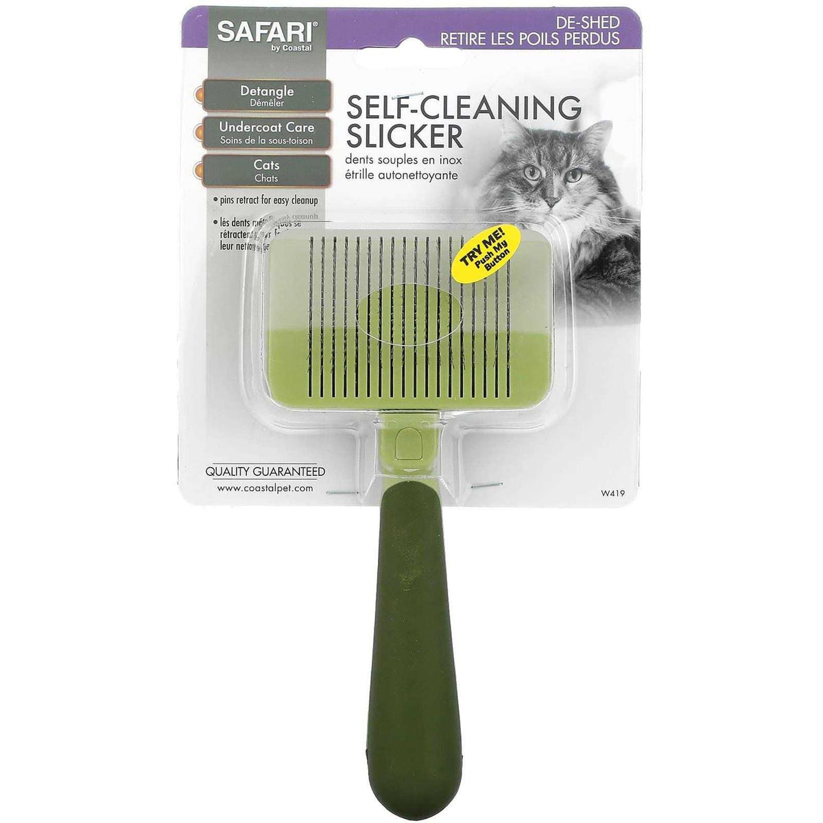 Self Cleaning Slicker Brush M43109