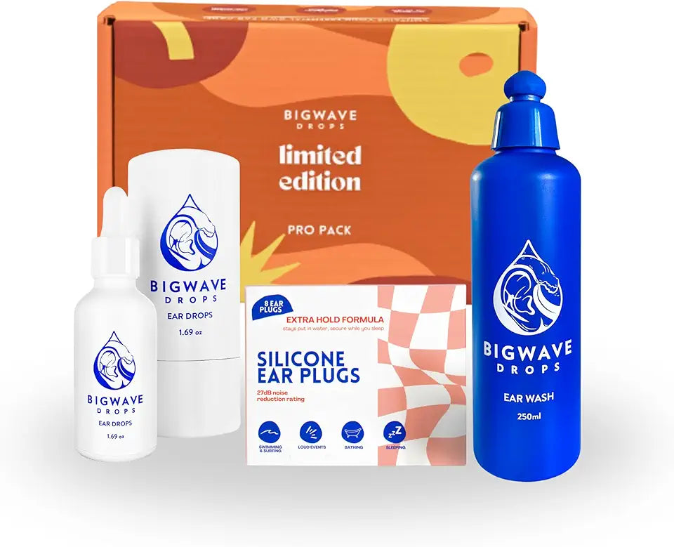 Ear Drops, Ear Wash & Silicone Ear Plugs M610