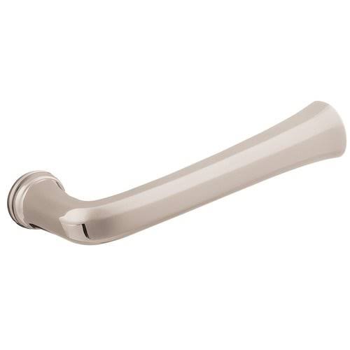 Satin Brass and Brown Single Right Hand Estate Lever C859339